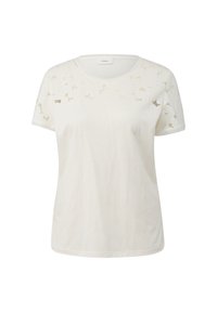 s.Oliver BLACK LABEL - T-shirt z nadrukiem