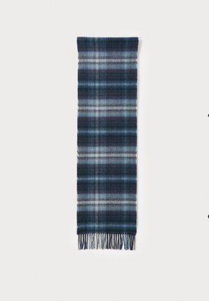 CHECK SCARF - Scarf - blue