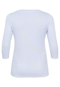 Kaffe Curve KCMALLE - Pikkade varrukatega topp - blue white stripe
