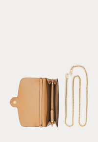 Lauren Ralph Lauren LEATHER MEDIUM ADAIR CROSSBODY - Clutch - buff