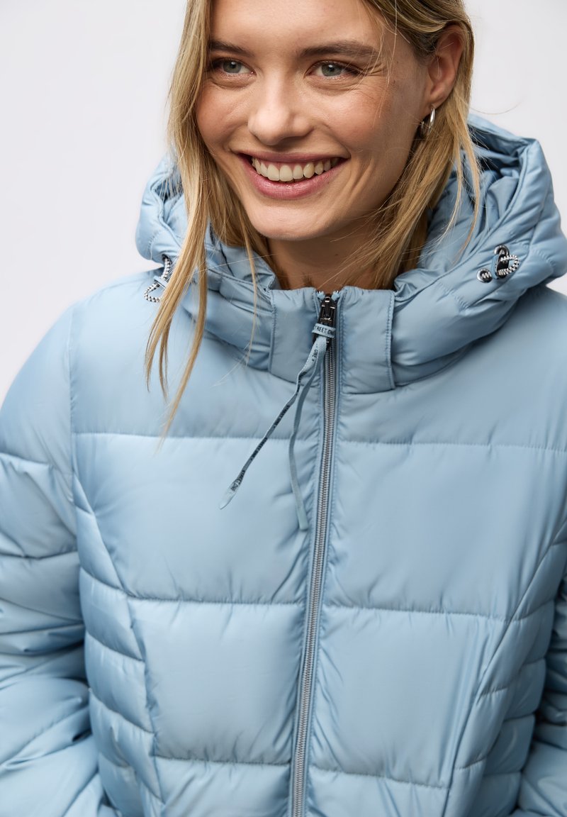 Street One Winterjacke blau/hellblau