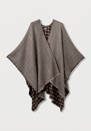 OGNUNO - Poncho - marrone scuro