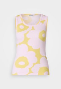 Marimekko ERKKERI UNIKKO - Linne - light pink/yellow