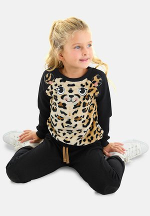 Denokids, SET PLUSH LEOPARD - Survêtement - mehrfarbig