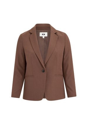 WE Fashion, WE FASHION CURVE - Blazer - cinnamon brown