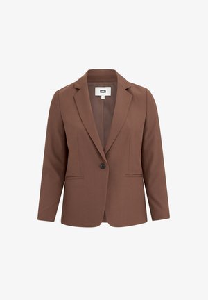 WE Fashion, WE FASHION CURVE - Blazer - cinnamon brown
