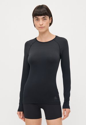 CREW NECK PERFORMANCE LIGHT - Undertrøjer - black