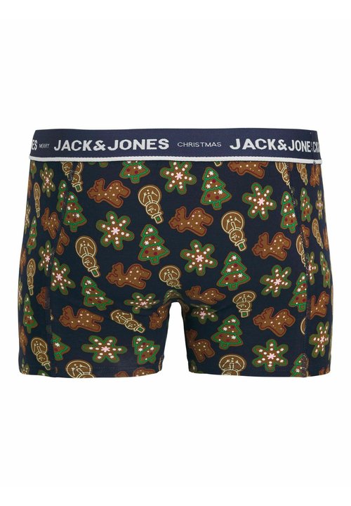 Jack & Jones - Homme Caleçon Paquet De 3 JACBASIC TRUNKS 3 PACK