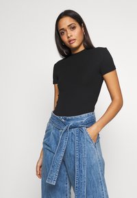 Even&Odd - Tricou basic -  black Imagine miniatură 1