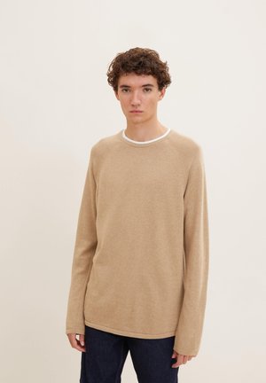 Trui - clay beige melange