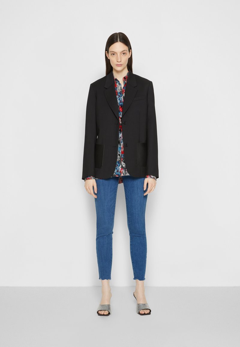 Damen Bekleidung | Paige HOXTON ANKLE Jeans Skinny Fit juneau distressed/blue denim - NB00948 Damen Bekleidung | Paige HOXTON ANKLE Jeans Skinny Fit juneau distressed/blue denim - NB00948