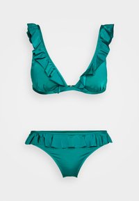 Não selecionado, green