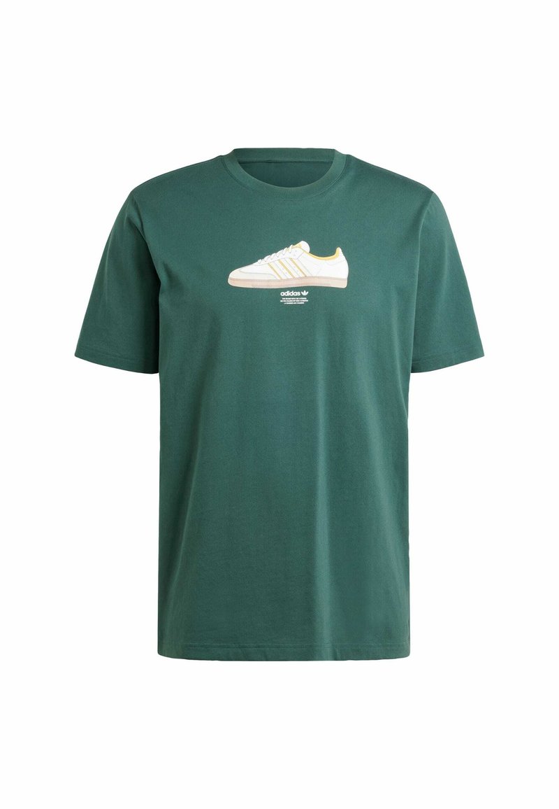 adidas Originals SUPPLY SPORT 3 - T-Shirt print - mineral green  