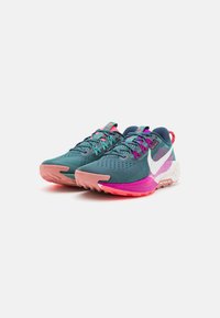 Nike Performance REACTX PEGASUS 5 - Zapatillas de trail running - armory navy/phantom/vivid grape/green frost/hot punch