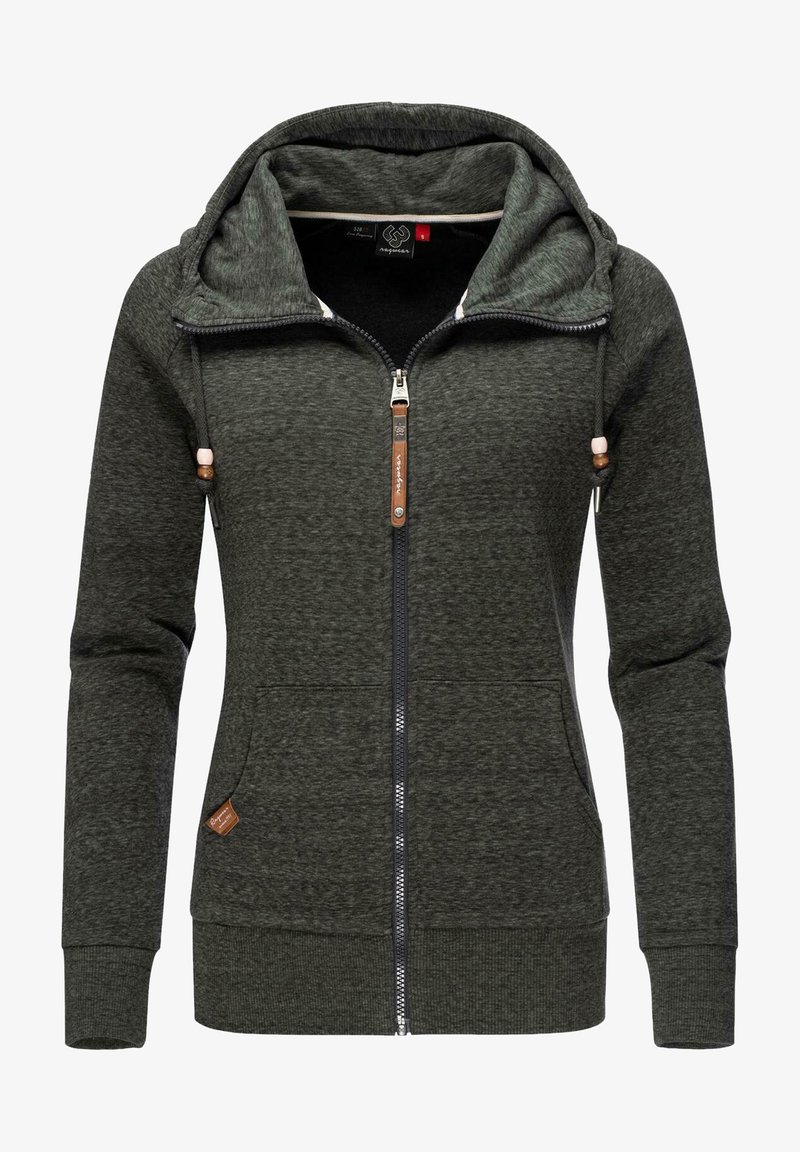 Ragwear Tröja med dragkedja - black