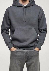 Mango Felpa con cappuccio - dark grey
