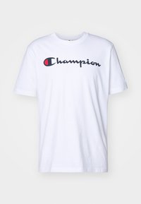 ICONS CREWNECK WITH LARGE LOGO - Tricou cu imprimeu - white