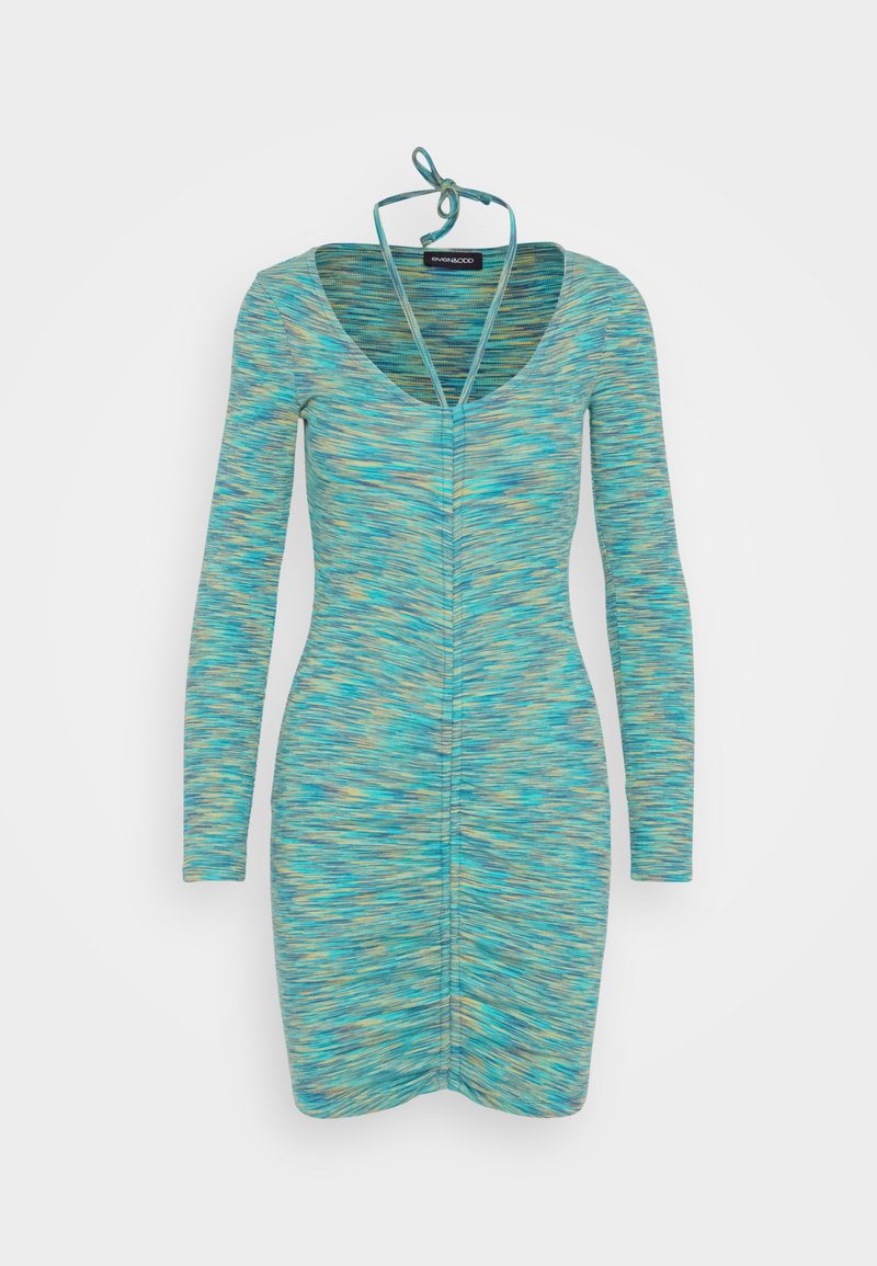 Even&Odd Jurk groen gemêleerd Even&Odd Jurk groen gemêleerd