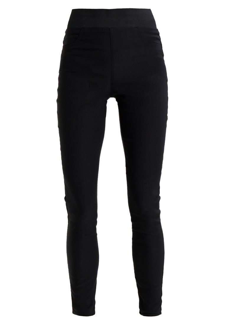 Freequent SHANTAL POWER Tygbyxor black Zalando.se Freequent Joanne Cardigan Dam Vit SMILE.