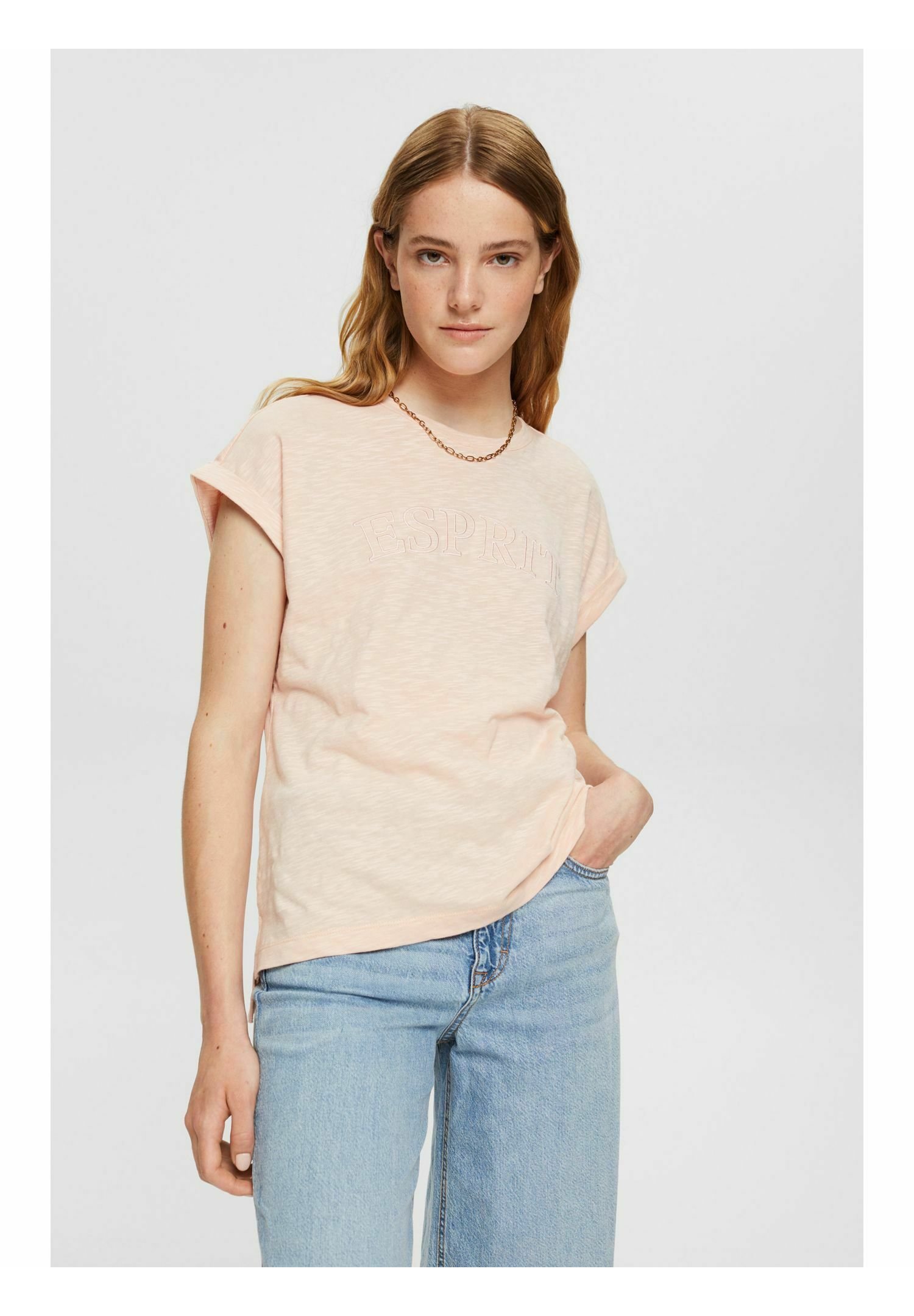 Esprit T-shirt con stampa - nude/color carne - Zalando.it