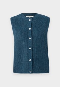 TOM TAILOR DENIM SOFT VEST - Brezrokavnik - dark sea petrol
