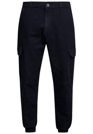 Urban Classics Armijas stila bikses - blue denim