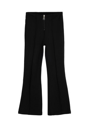 WIDE LEG - Bukser - black
