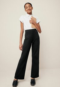 Next - RICH PULL ON HIGH WAIST BOOT CUT - REGULAR FIT - Kelnės - black Miniatiūros vaizdas 1