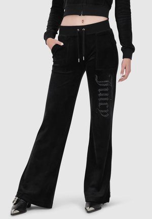 JOGGING LAYLA JEWELLED - Tracksuit bottoms - black