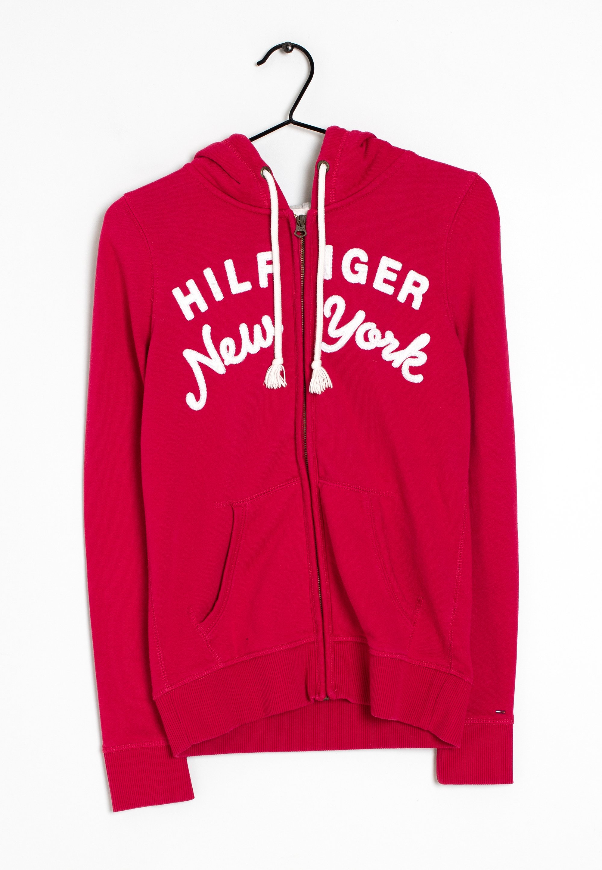 Red Tommy Hilfiger Hoodie Zip Up Hoodie Men Mens Hoodies Red Tommy