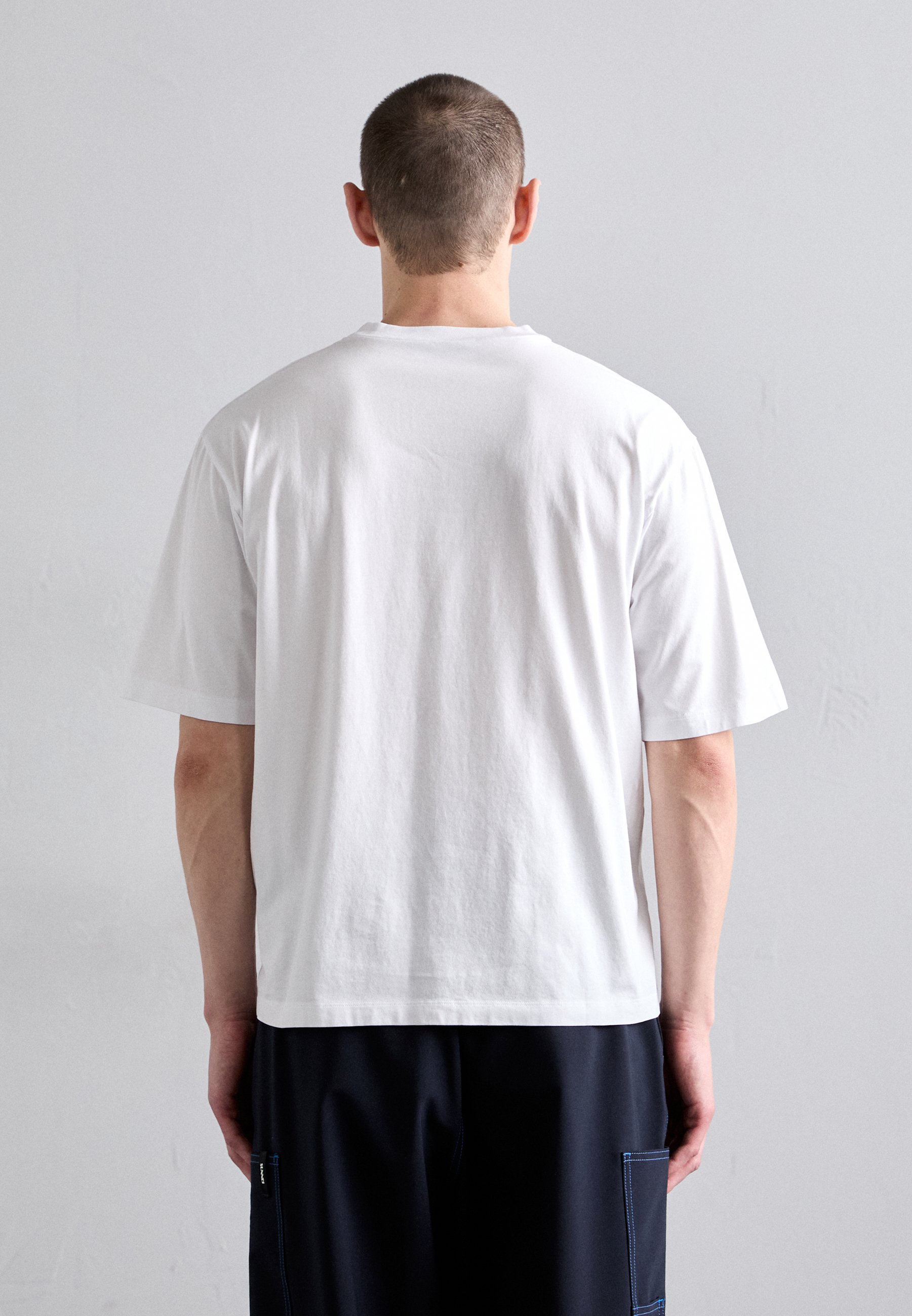 Dsquared2 LOOSE FIT TEE - Print T-shirt - white - Zalando.co.uk