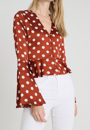 Blůza - metallic red