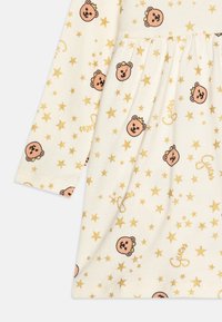 Guess NEWBORN DRESS BODYSUIT - Jerseyklänning - white/golden brown