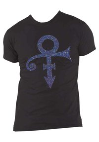 Paradiso Clothing PRINCE DIAMANTE SYMBOL LOGO - Print T-shirt - black