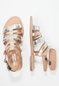 Hilfiger Denim Sandaalit nilkkaremmillä - silver-coloured