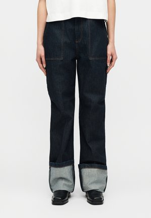 SPDONORATA - Wide Leg - blu notte