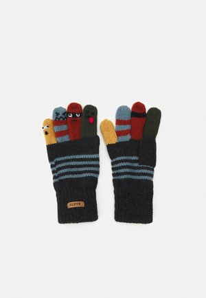 Barts PUPPETEER GLOVES UNISEX - Fingerhandschuh - dark heather