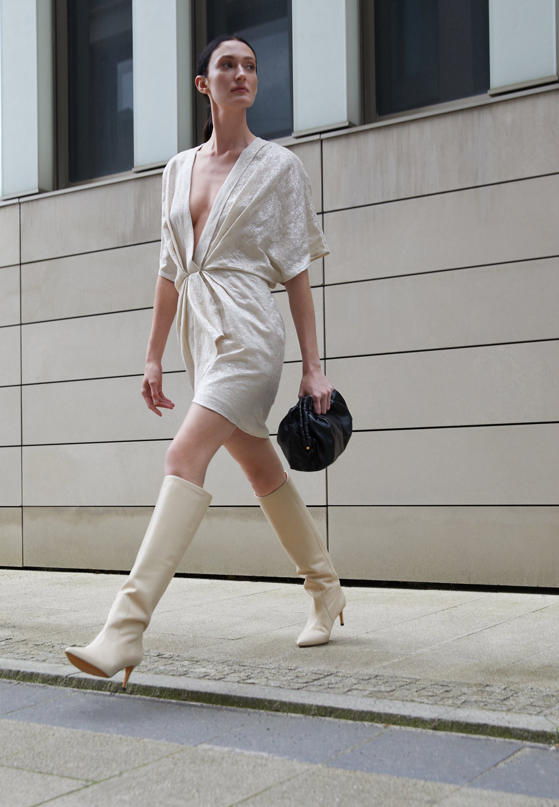 Iro HALSEY - Robe de soirée - nude/écru - ZALANDO.FR