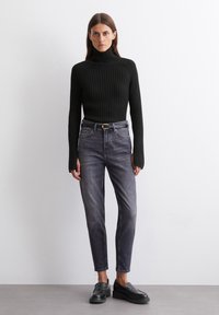 Marc O'Polo LONGSLEEVE TURTLE NECK - Maglione - black