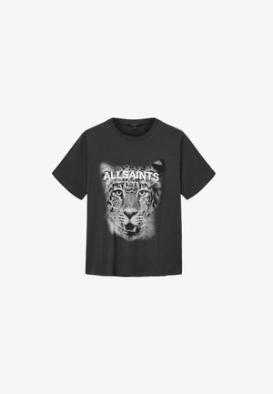 AllSaints ROAR TOMMI TEE - Trükipildiga T-särk - black