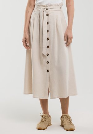 Áčková sukně - beige