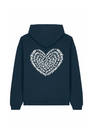 CORAZON BACK EMBROIDERY - Sweatshirt - dark blue
