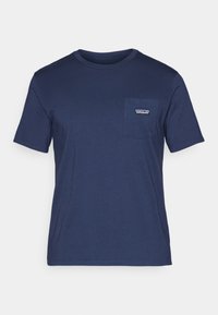 DAILY POCKET TEE - Základné tričko - new navy