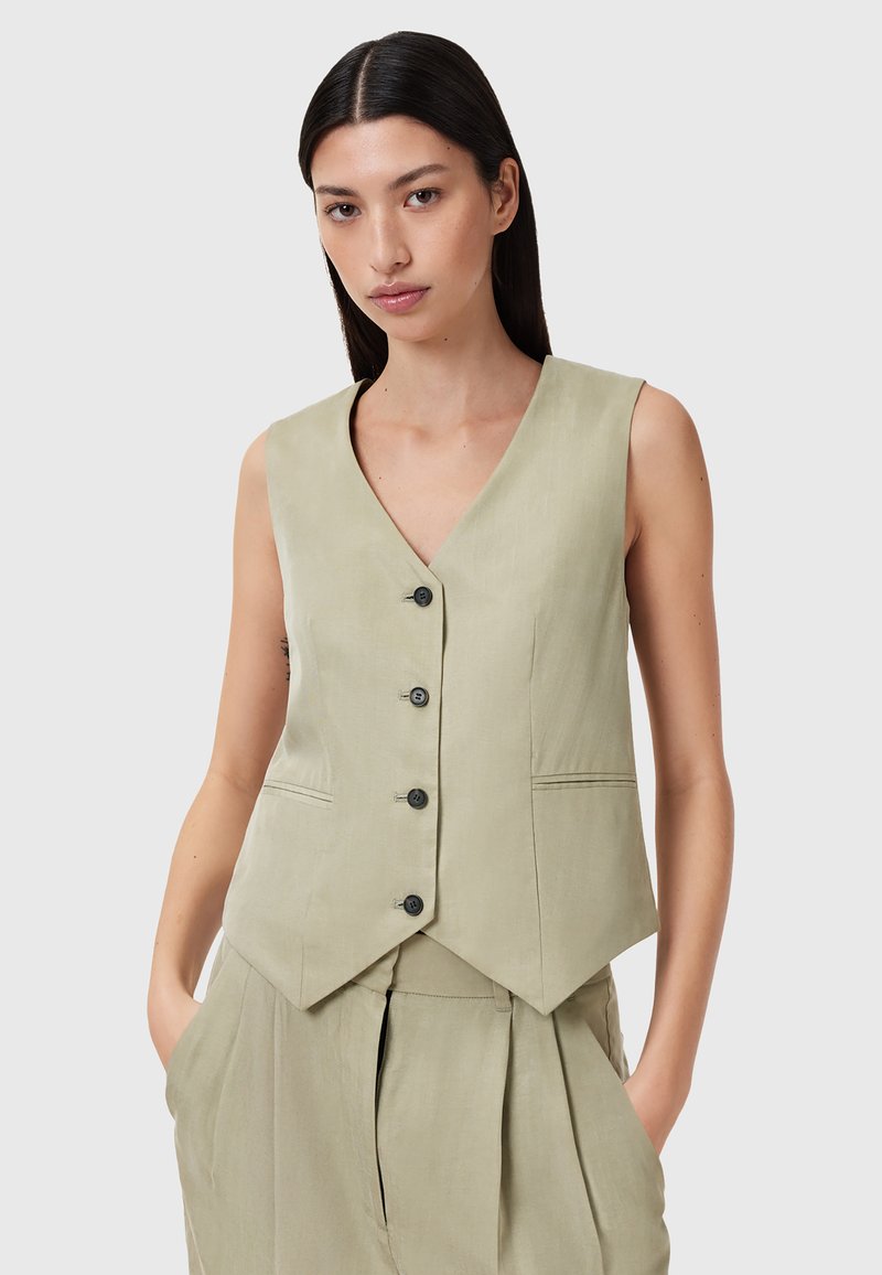 AllSaints AVERIE TEN - Chaleco - green