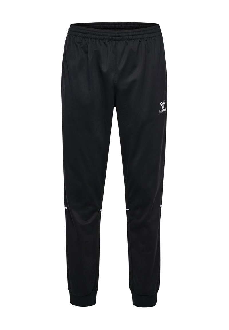Hummel CORE TRACK - Jogginghose - black white/schwarz - Zalando