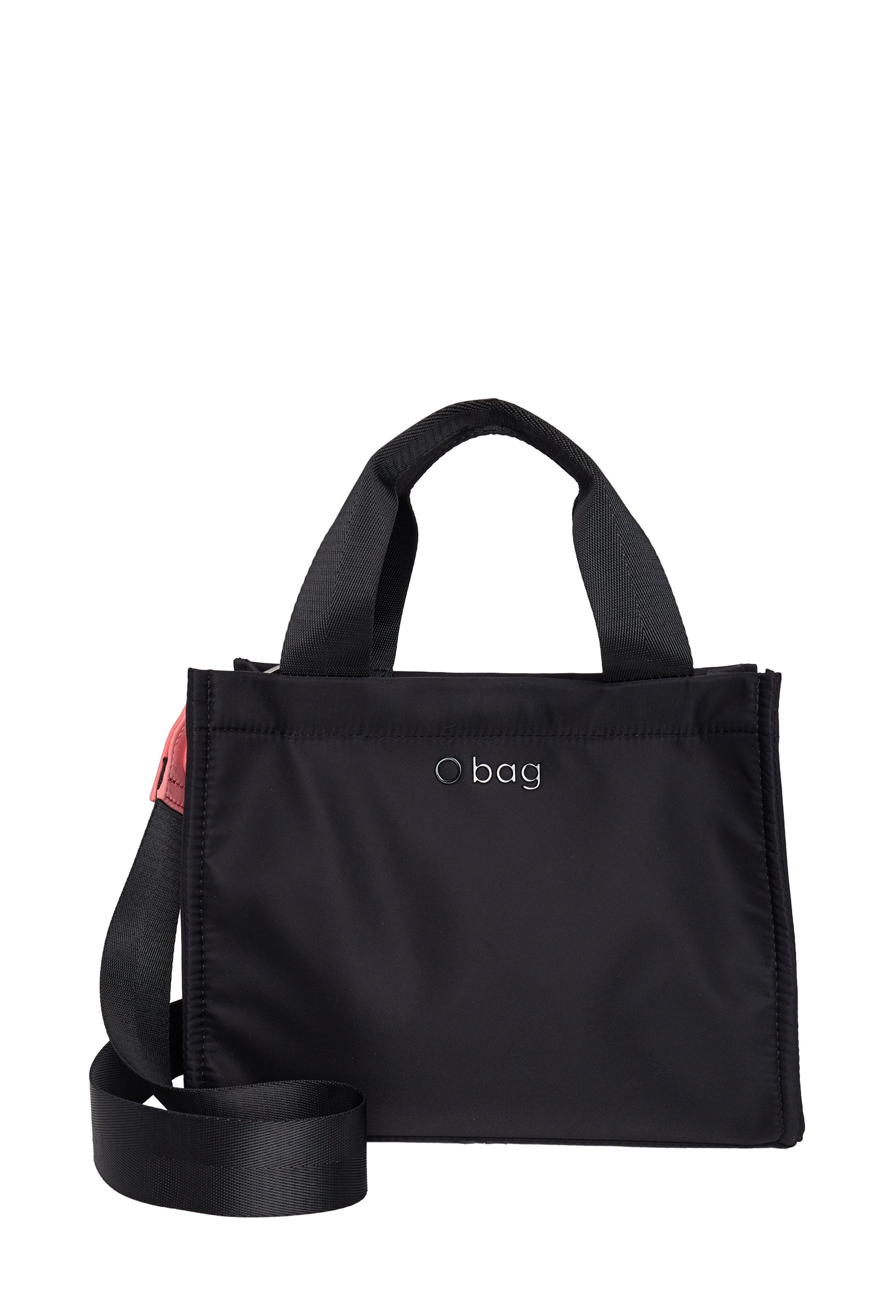 Bag Borsa O Bag Nera Con Manici In Corda Outlet Manici Manici Neri