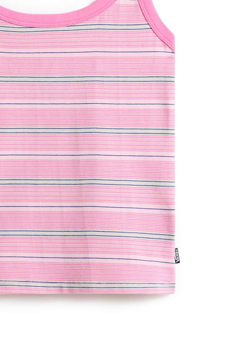 Vans NIKI STRIPED TANK. - Top - medium pink