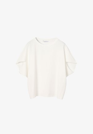 TATUUM, ARTICLE TAG: - ARTICLE NAME: POLIN - Βασικό μπλουζάκι - off white