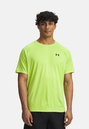 SHORT-SLEEVES TEXTURED - Sports T-shirt - hyper green