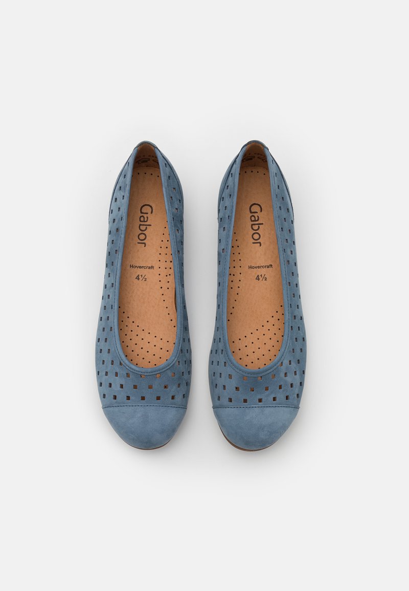 Damen Klassische Ballerinas | Gabor Klassischer Ballerina jeans/blue denim - DY22905 Damen Klassische Ballerinas | Gabor Klassischer Ballerina jeans/blue denim - DY22905